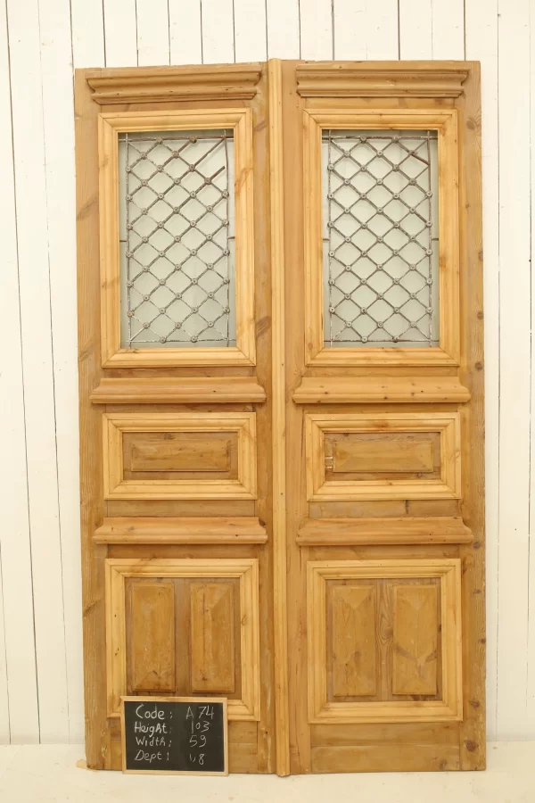Antique French door - lot A74