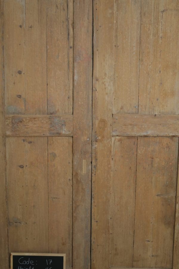 Antique Solid Wood French Doors (Set) - Lot 17 - Image 2