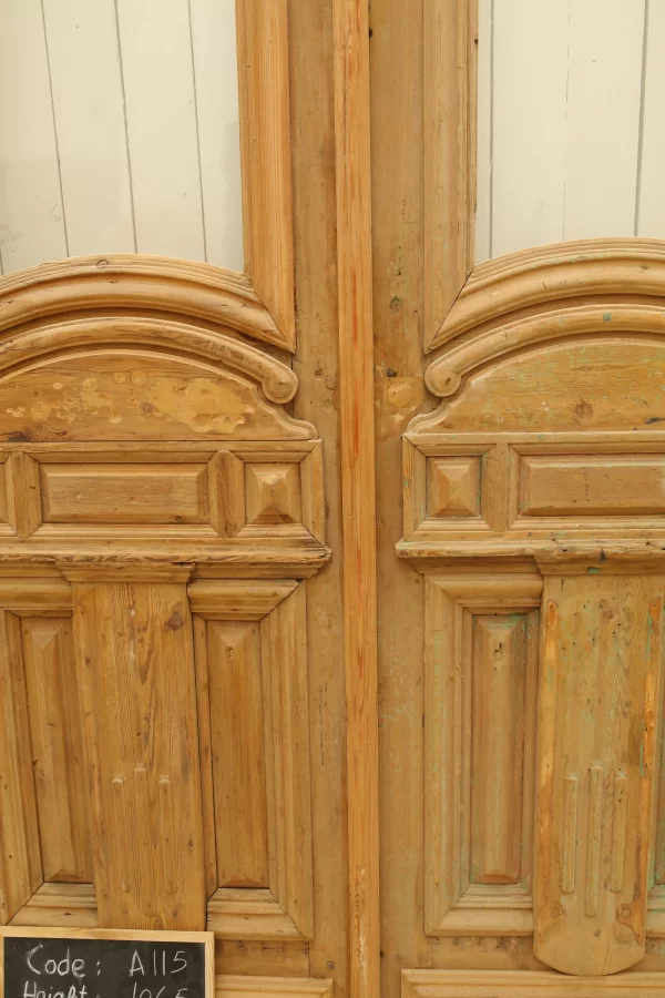 Antique French door Glass - lot A115 - Image 3