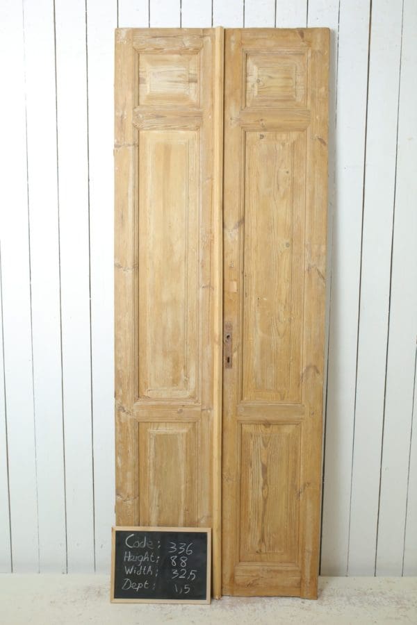 Antique French Wood Door (Set) - Lot 336