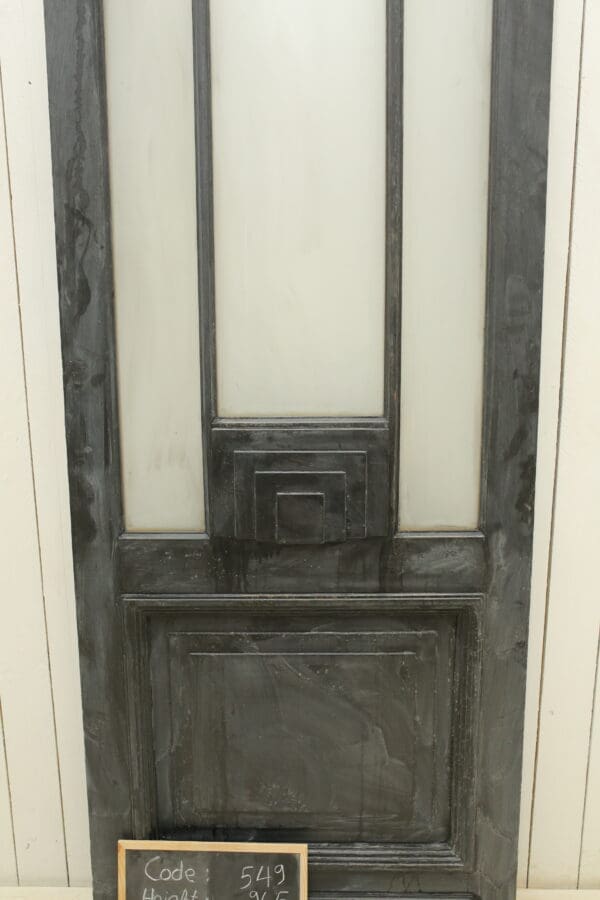 Black Antique French Glass Door - Lot 549 - Image 2