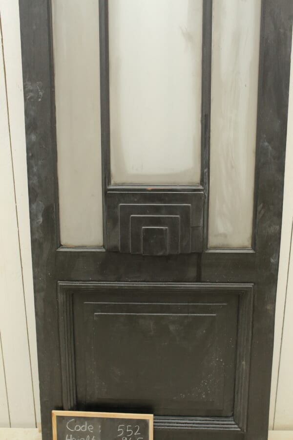 Black Antique French Glass Door - Lot 552 - Image 2